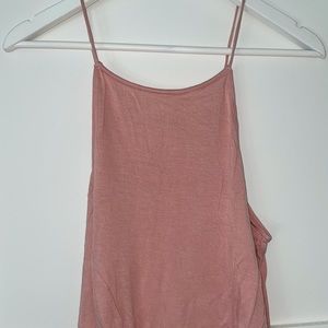 Wilfred free spaghetti strap tank top LARGE